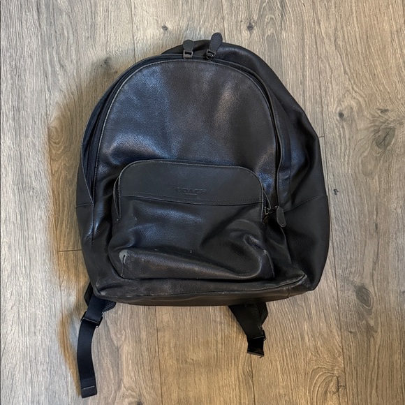 Coach Midnight Black Men's Backpack - Picture 2 of 9